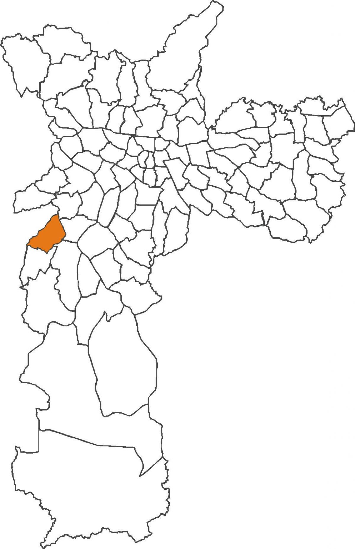 Bản đồ của Campo Limpo quận