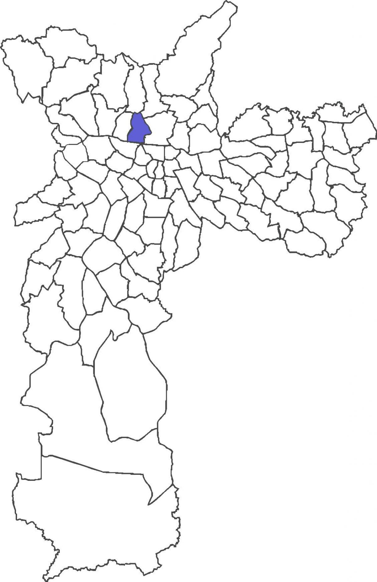 Bản đồ của Casa Verde quận