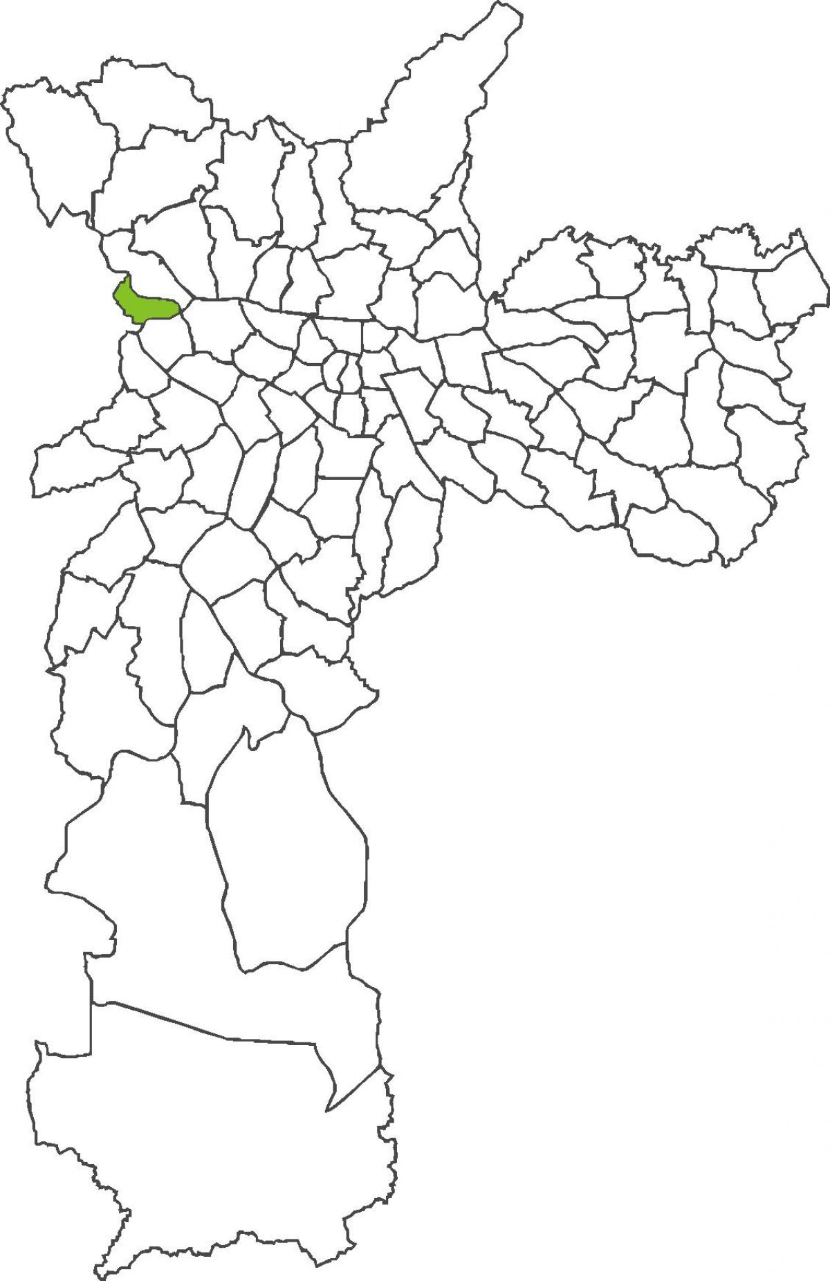 Bản đồ của Jaguara quận