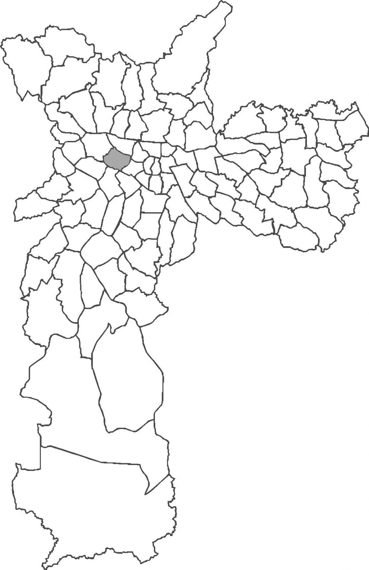 Bản đồ của Perdizes quận