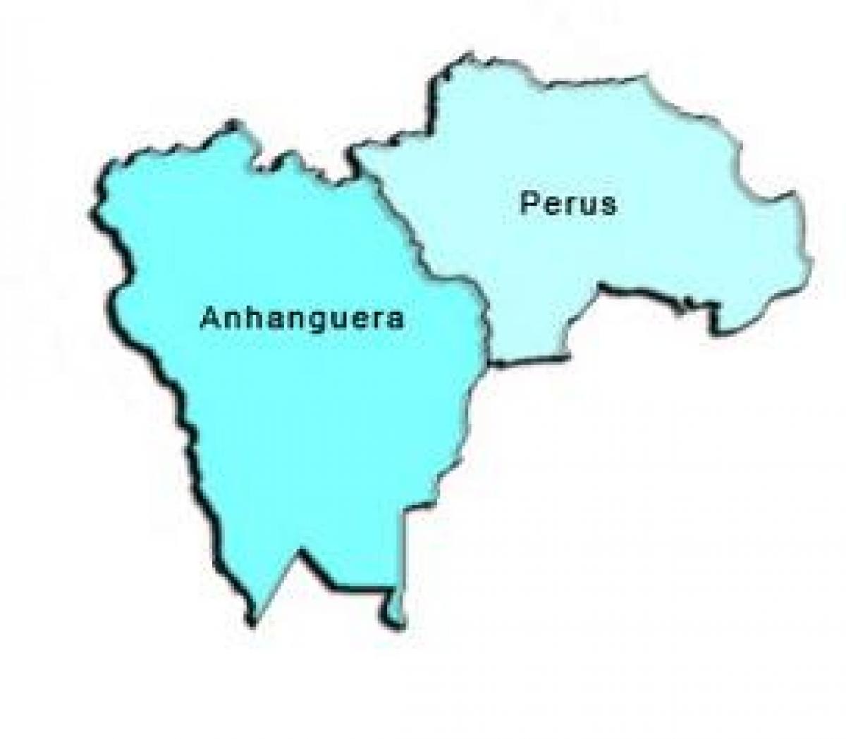 Bản đồ của Peru phụ tỉnh