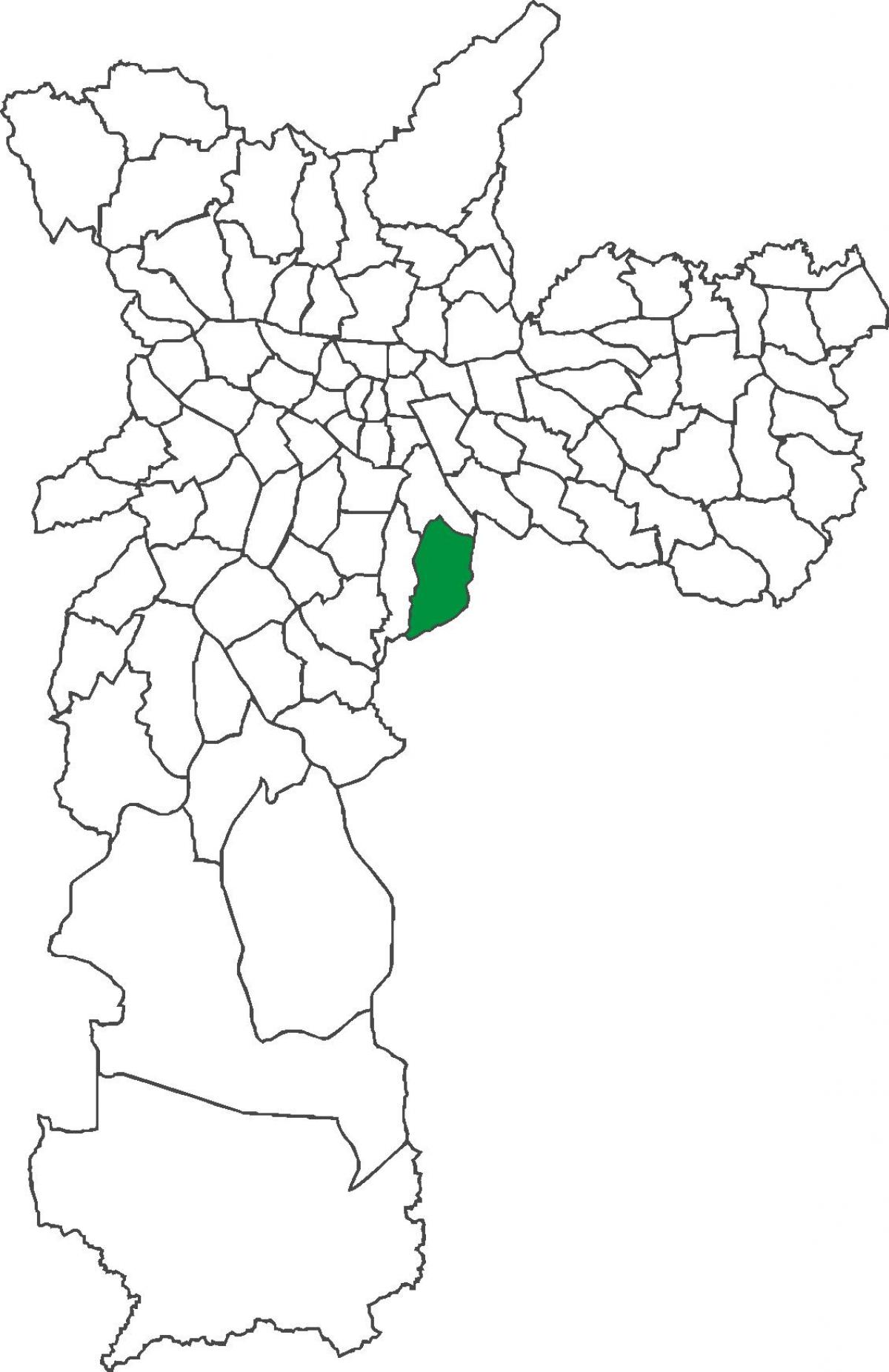 Bản đồ của Sacomã quận