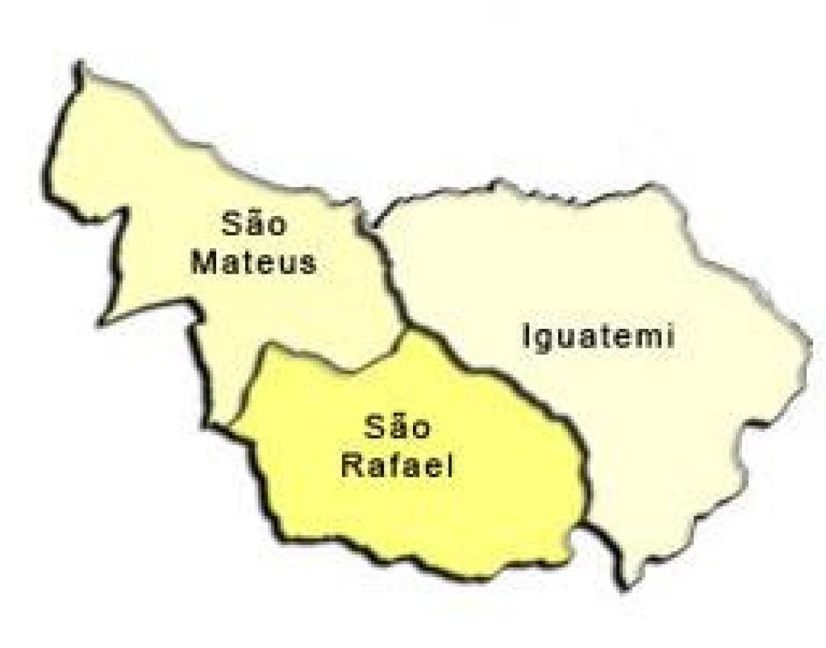 Bản đồ của São Đô phụ tỉnh