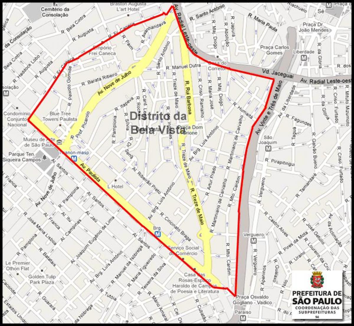 Bản đồ của Valen Vista São Paulo