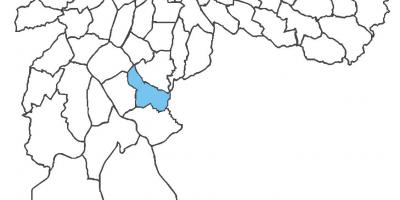 Bản đồ của Cidade Lucas quận