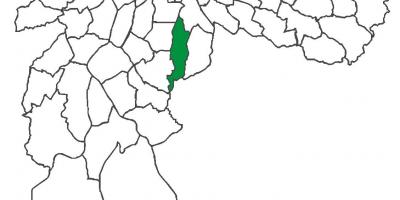 Bản đồ của Cursino quận