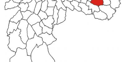 Bản đồ của Công làm Carmo quận