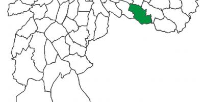 Bản đồ của Sapopemba quận