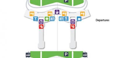 Bản đồ của sân bay quốc tế sao-paulo-Cumbica