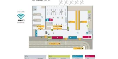 Bản đồ của sân bay quốc tế São Paulo-sao-paulo - thiết bị đầu Cuối 4