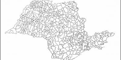 Bản đồ của São Paulo máu - thành phố
