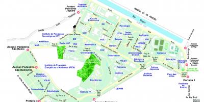 Bản đồ của đại học São Paulo - TUYÊN
