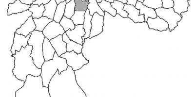 Bản đồ của Vila Mariana quận