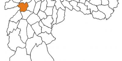Bản đồ của Vila Sônia quận
