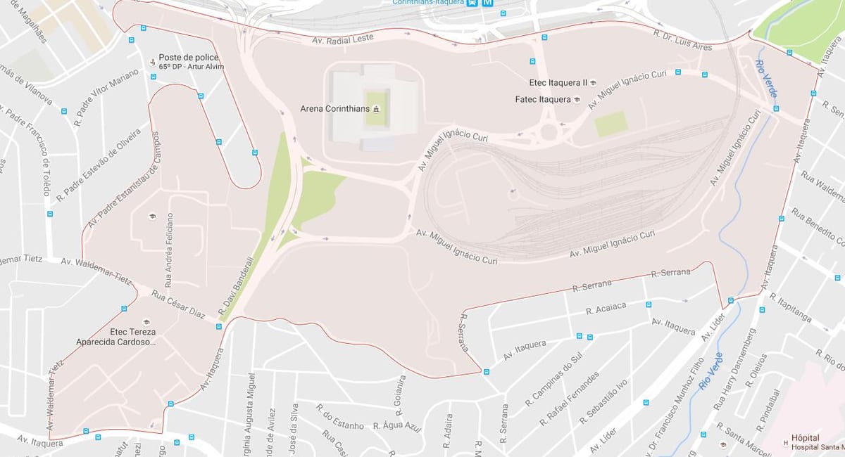 Bản đồ của Ông Alvim São Paulo