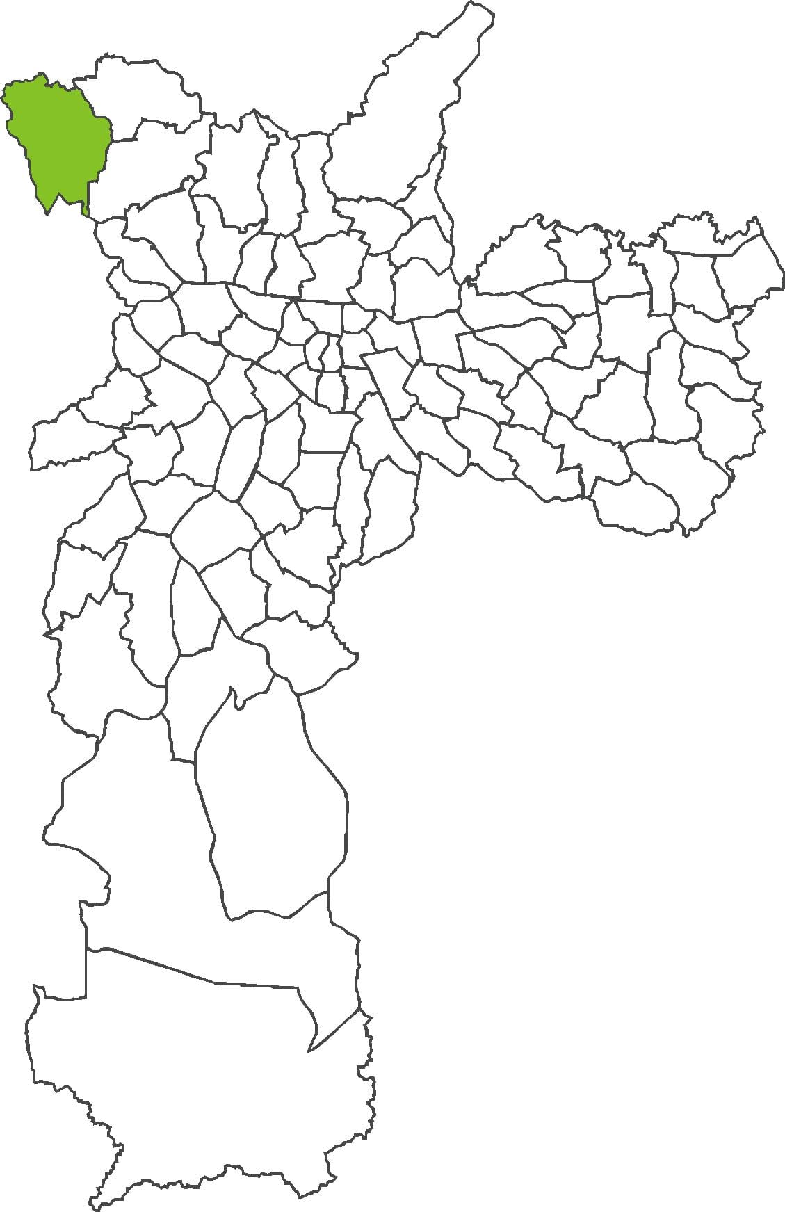 Bản đồ của Anhangüera quận