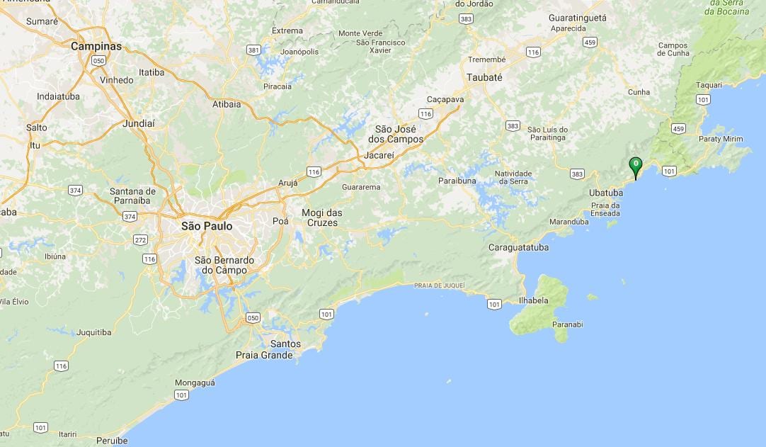 Bản đồ của bãi biển, Felix