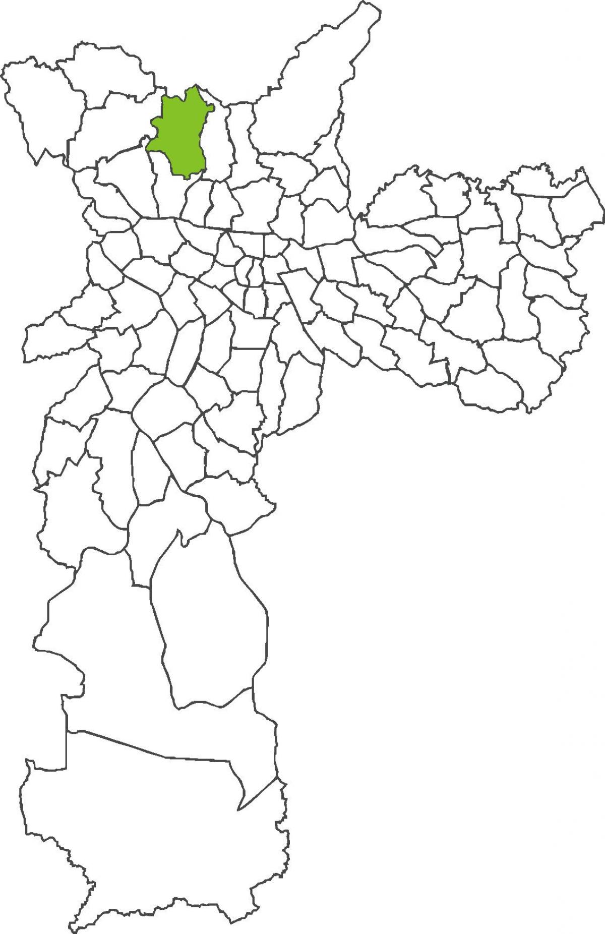 Bản đồ của Brasilândia quận