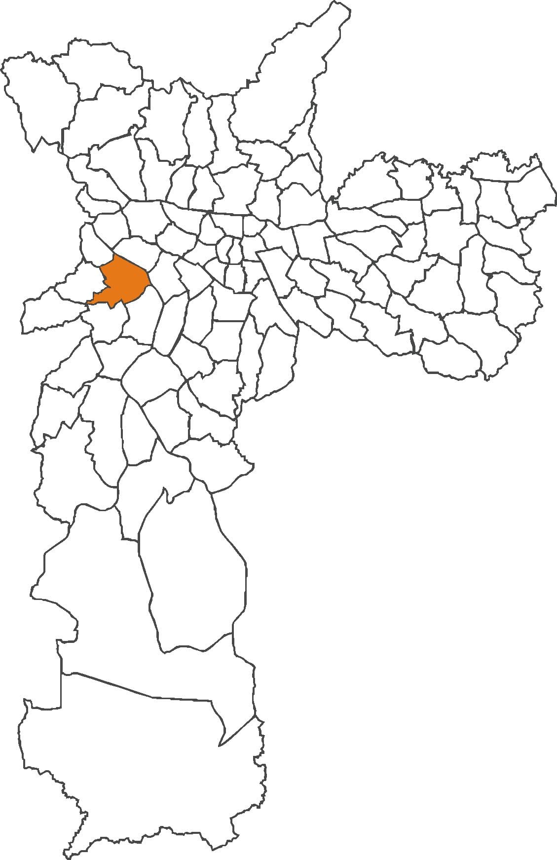 Bản đồ của Butantã quận