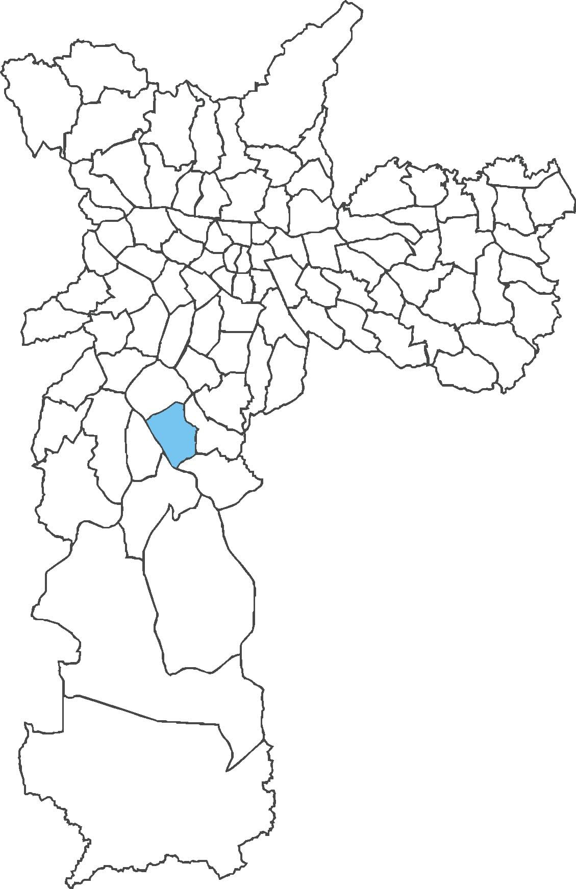 Bản đồ của Campo Grande quận