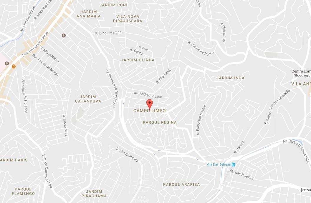 Bản đồ của Campo Limpo São Paulo