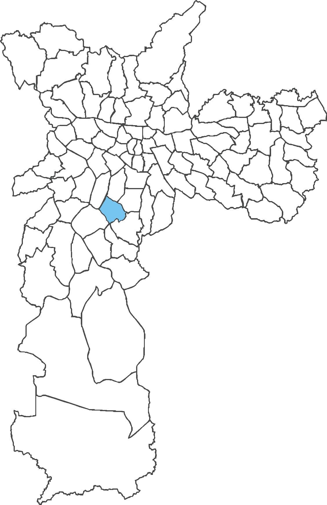 Bản đồ của Campo Mớ quận