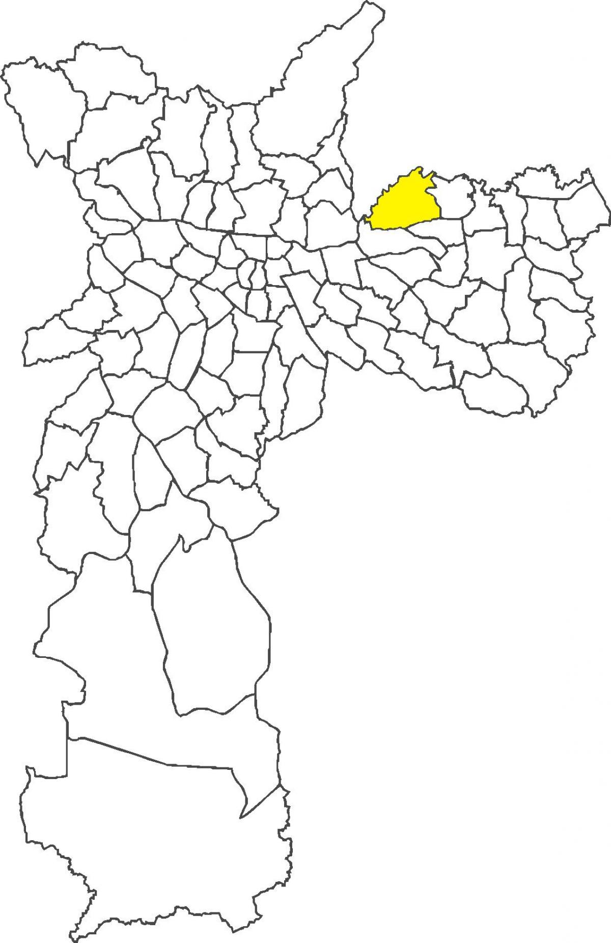 Bản đồ của Cangaíba quận