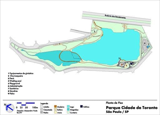 Bản đồ của Cidade làm Toronto park