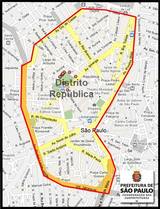 Bản đồ của Division São Paulo