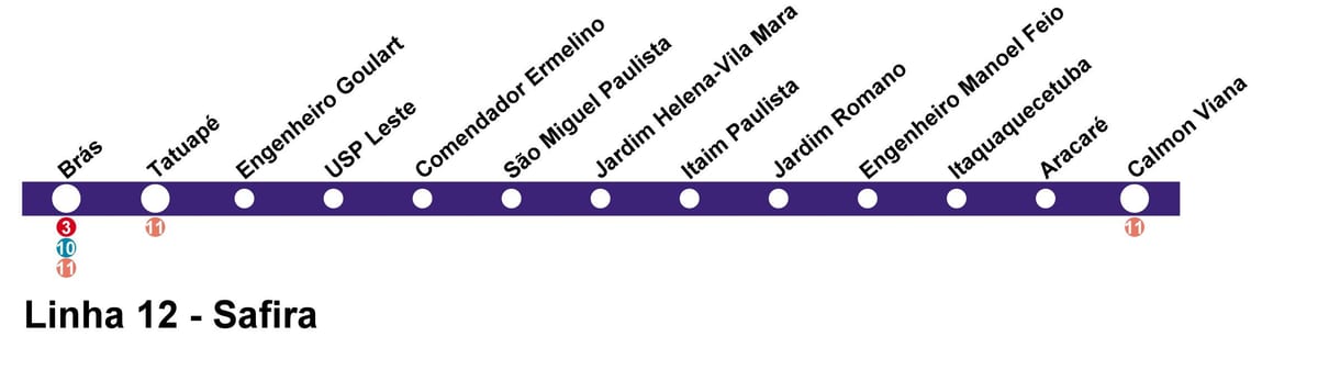 Bản đồ của GIẤY São Paulo - 12 - Sapphire