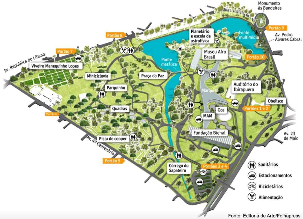 Bản đồ của Họp Park São Paulo