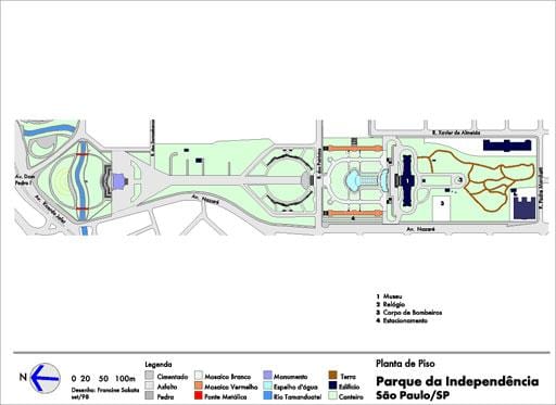 Bản đồ của Independência São Paulo Park
