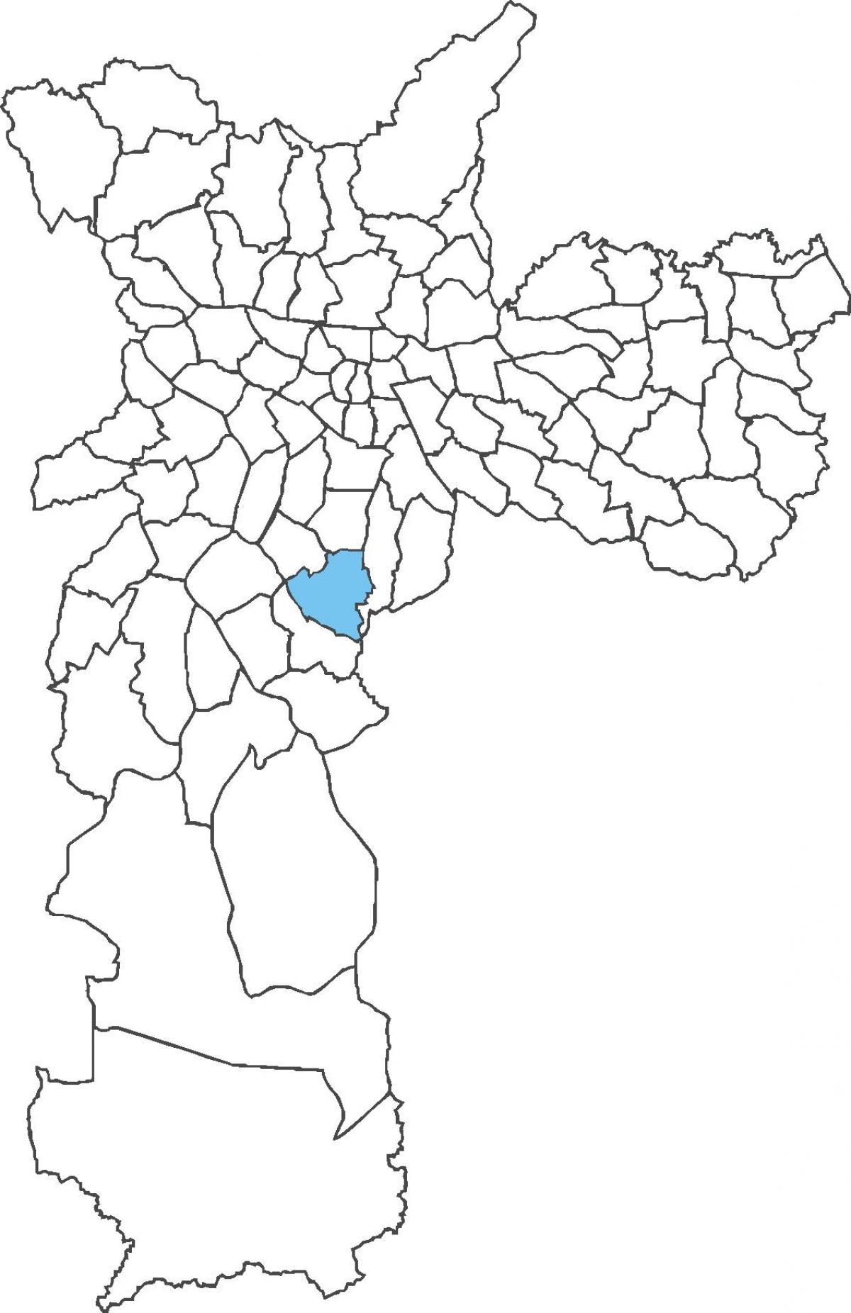 Bản đồ của Jabaquara quận