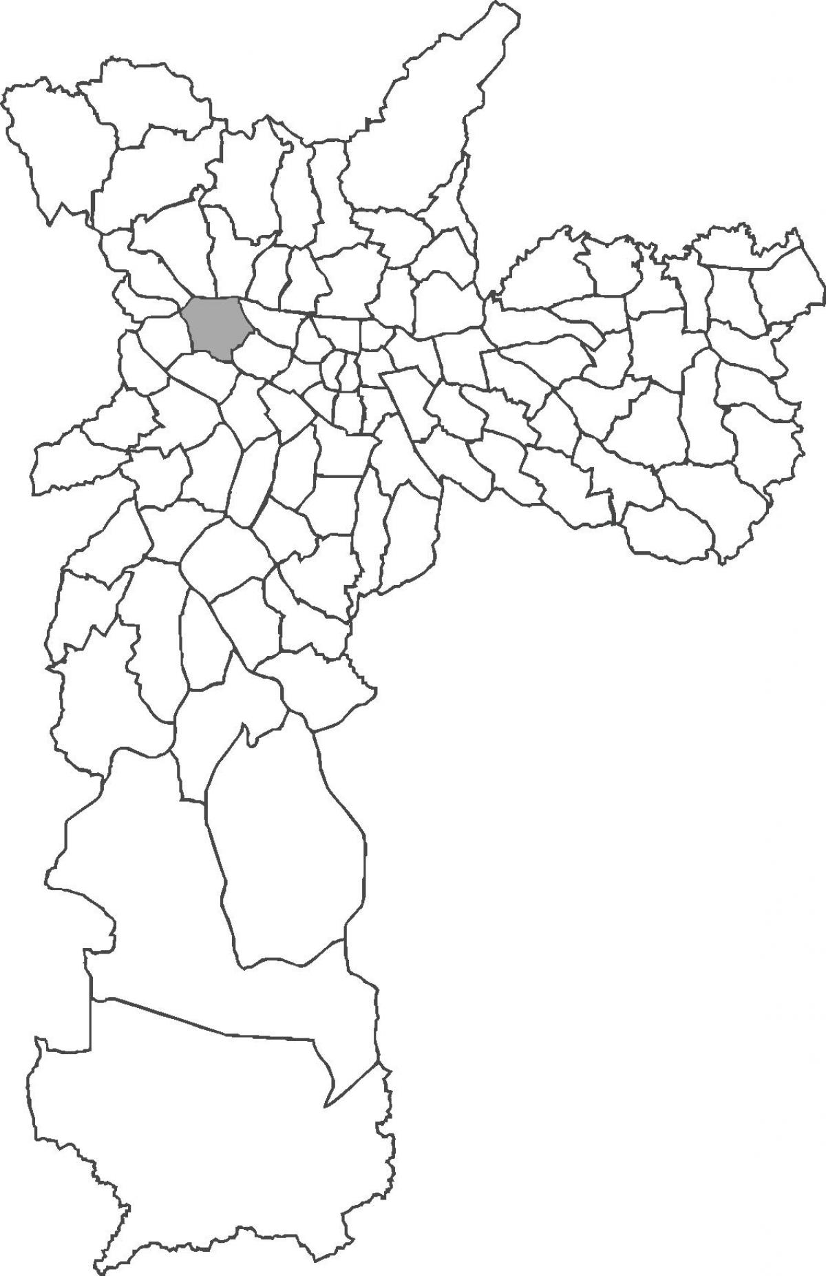Bản đồ của Lapa quận