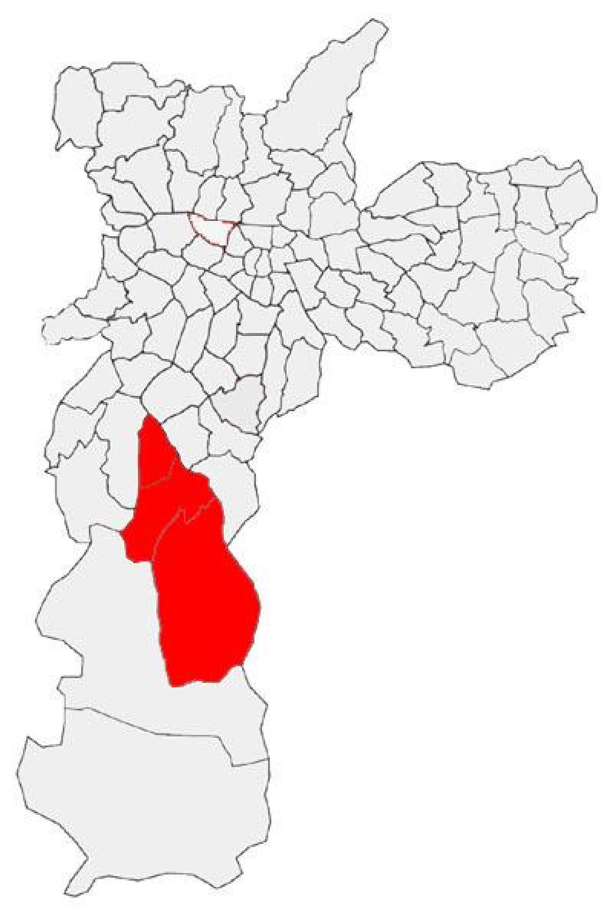 Bản đồ của Ming làm Socorro phụ tỉnh São Paulo