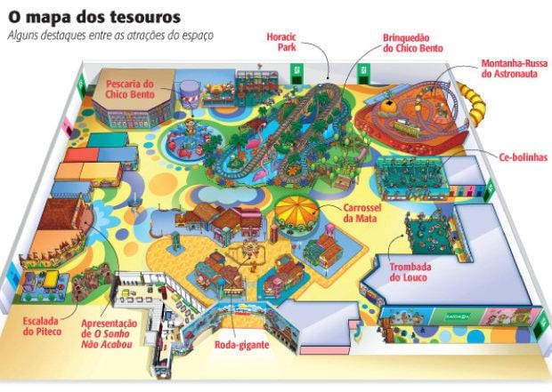 Bản đồ của Monica São Paulo park