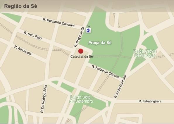 Bản đồ của nhà thờ, São Paulo