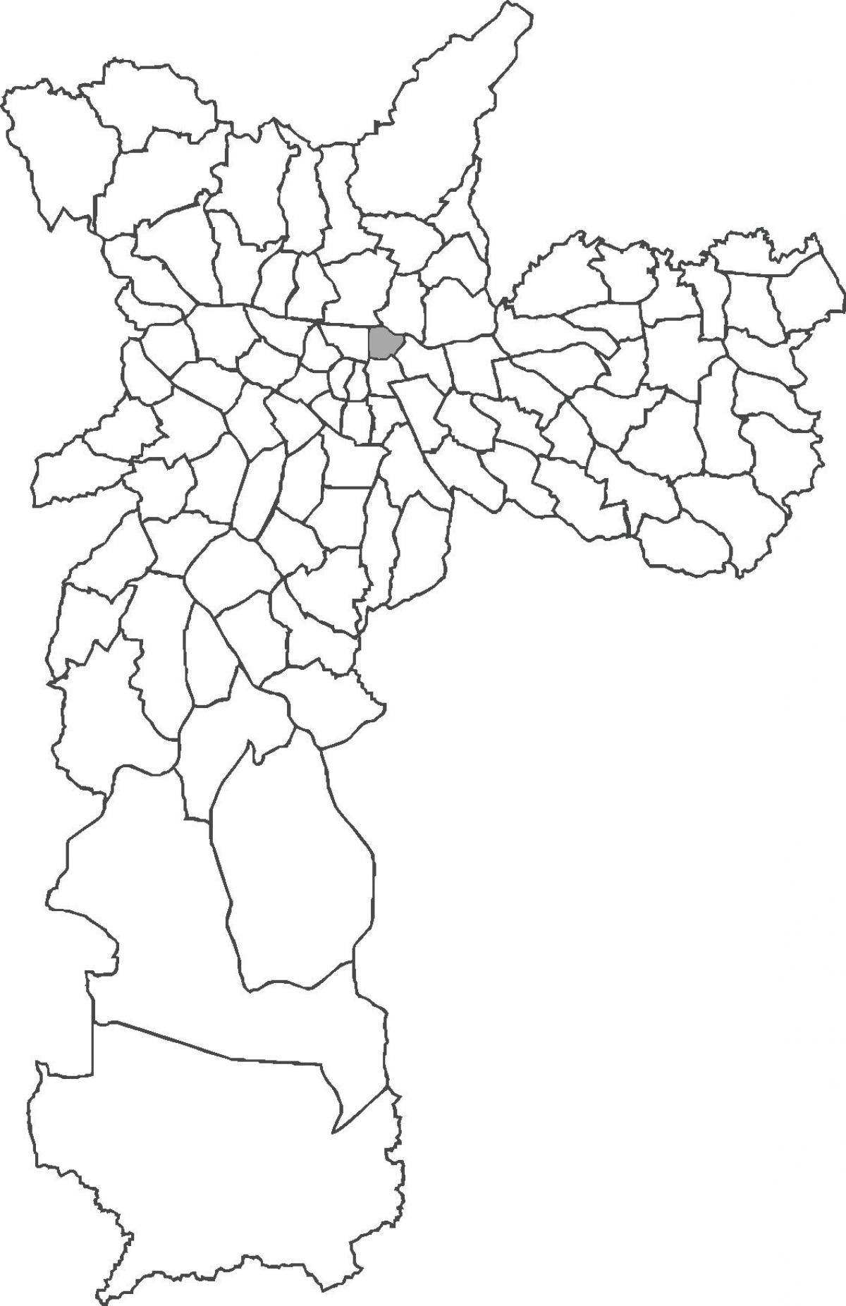 Bản đồ của Pari quận