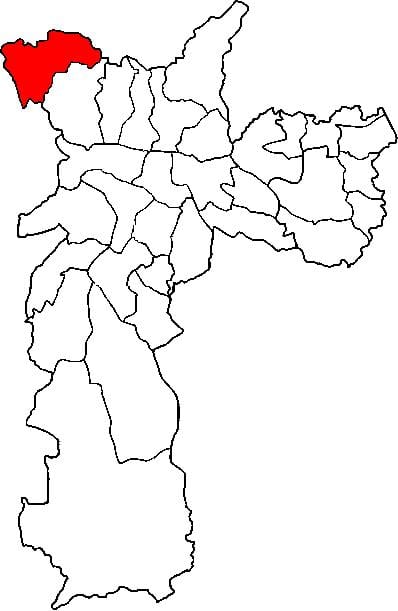 Bản đồ của Peru phụ tỉnh São Paulo
