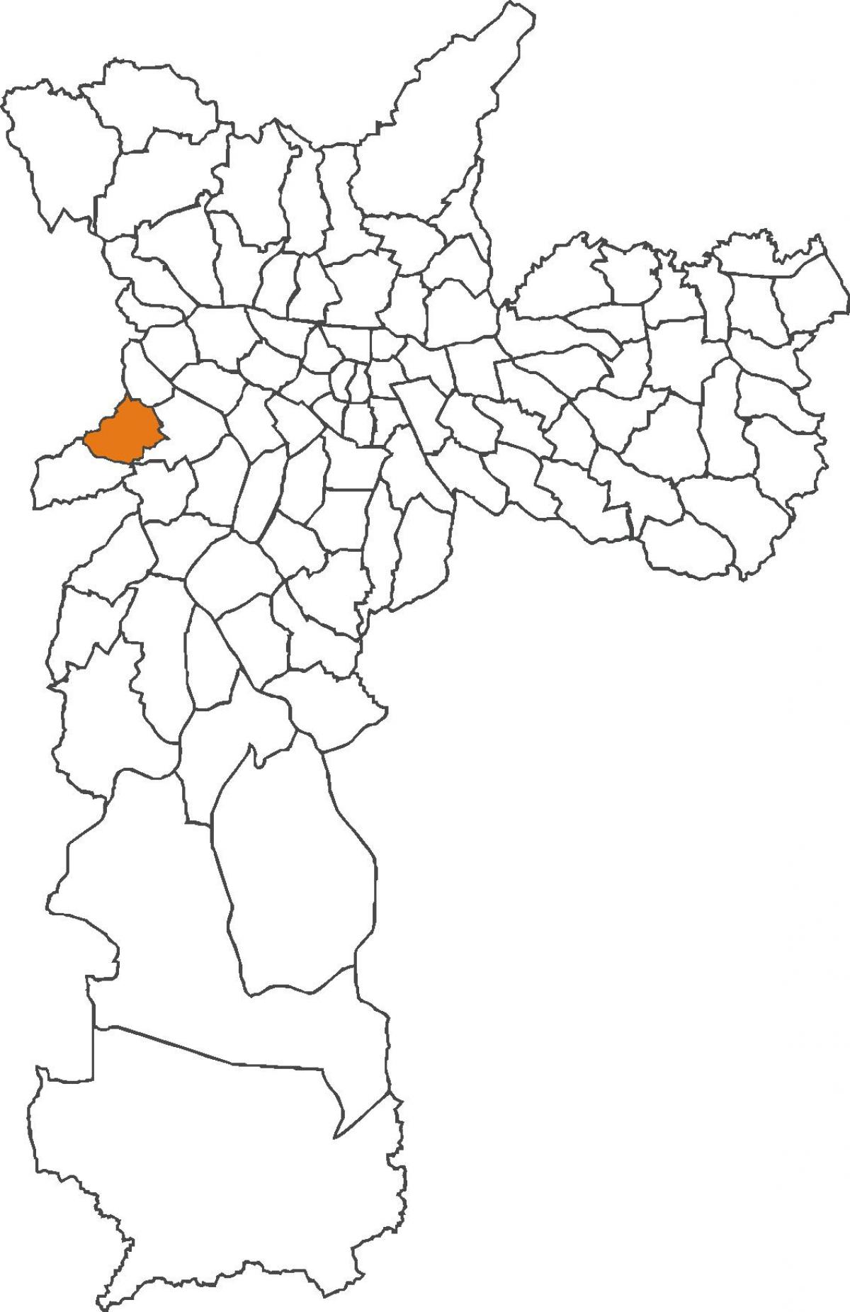Bản đồ của Rio Pequeno quận
