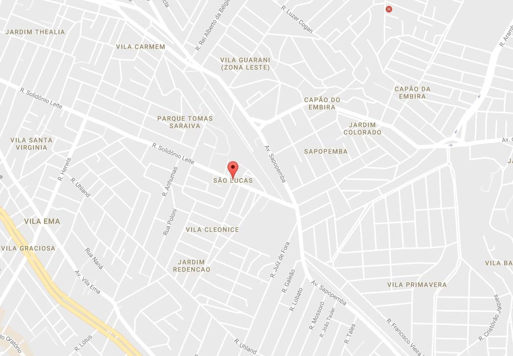Bản đồ của São Lucas São Paulo