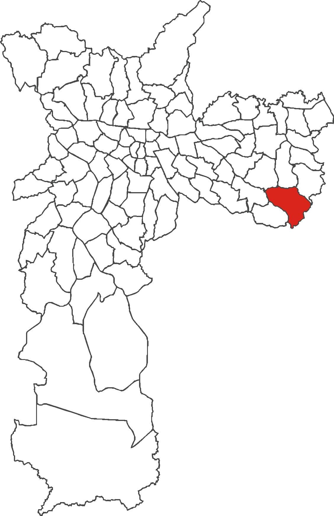 Bản đồ của Salvador quận