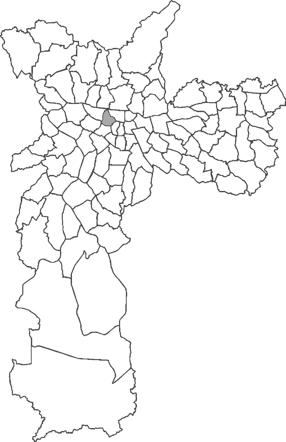 Bản đồ của Santa Cecilia quận