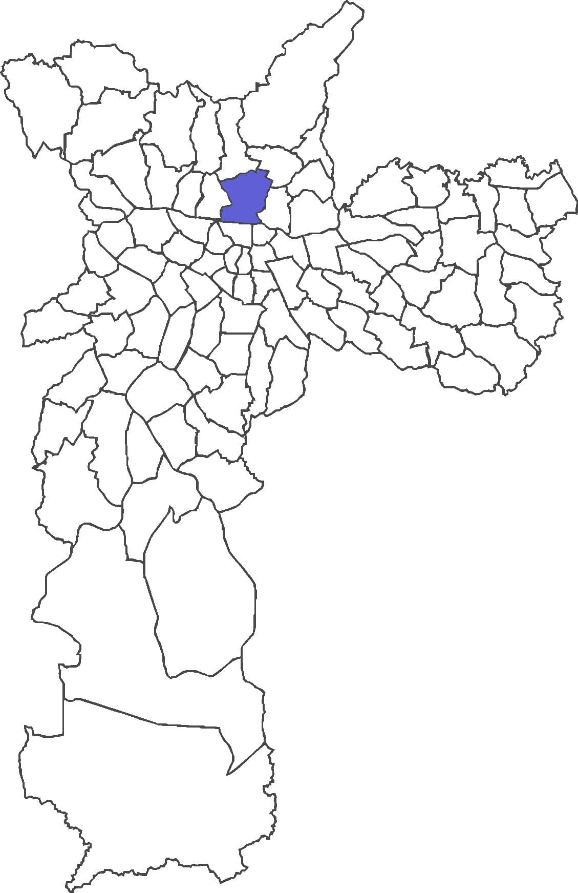 Bản đồ của Santana quận