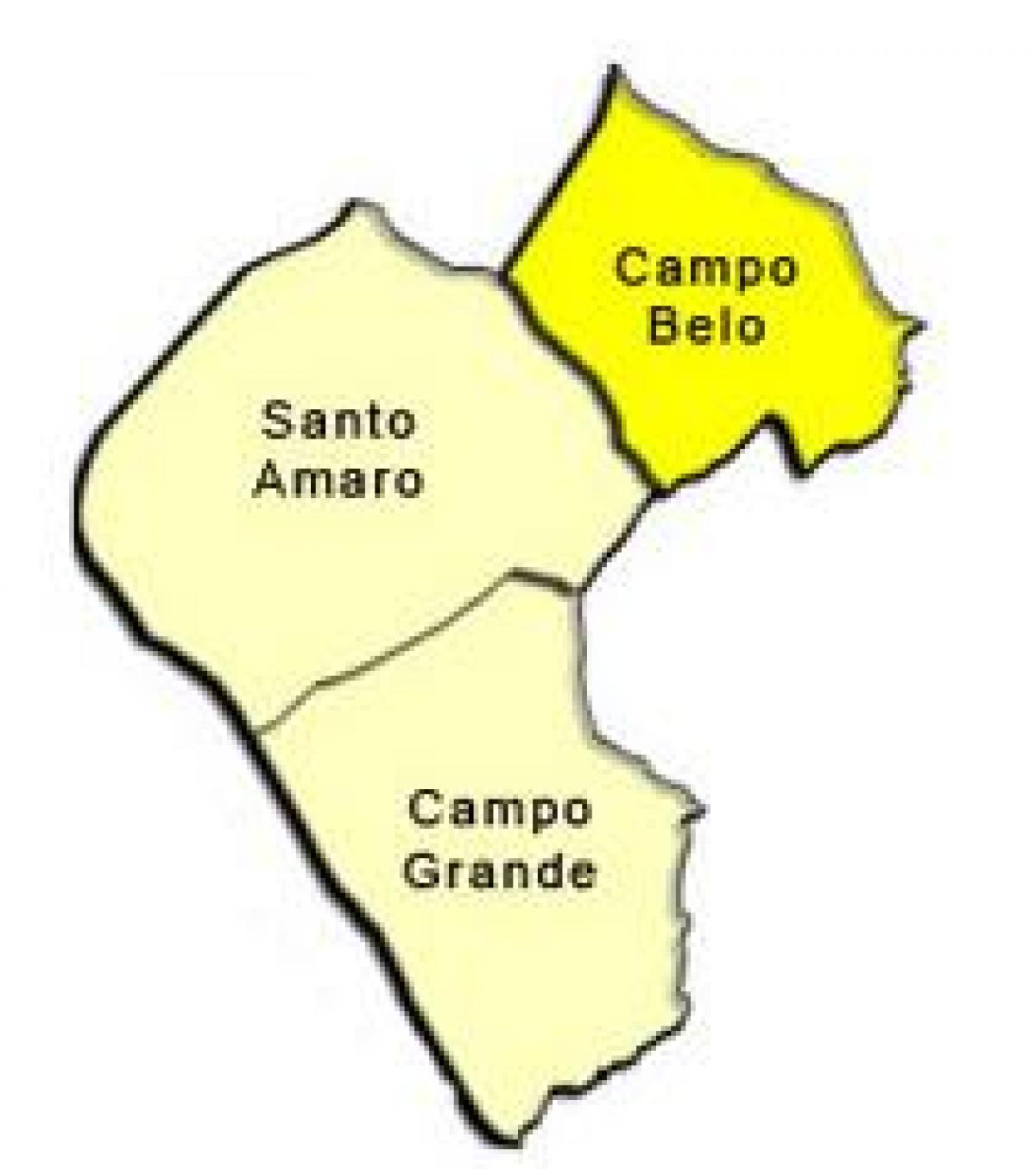 Bản đồ của Santo Tất phụ tỉnh