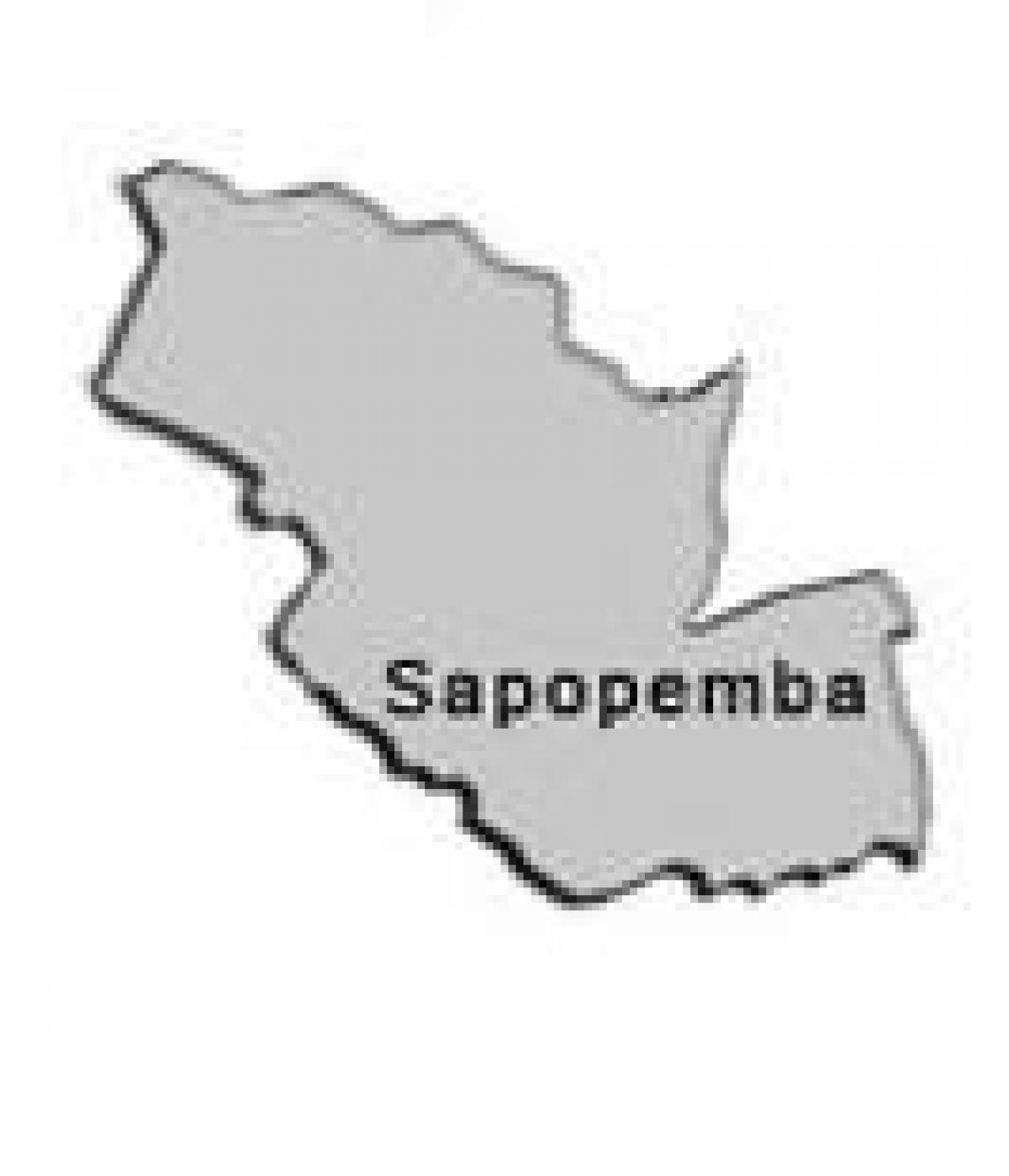 Bản đồ của Sapopembra phụ tỉnh