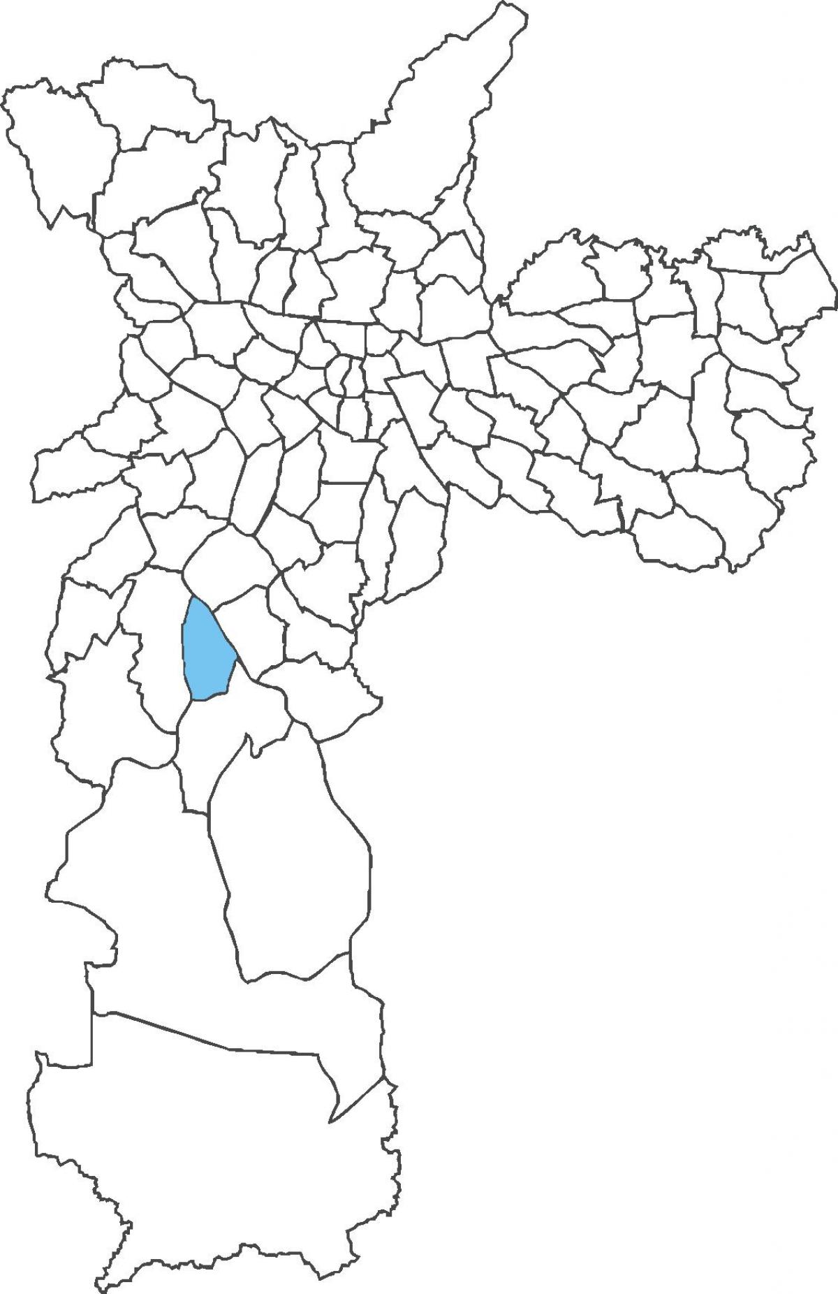 Bản đồ của Socorro quận