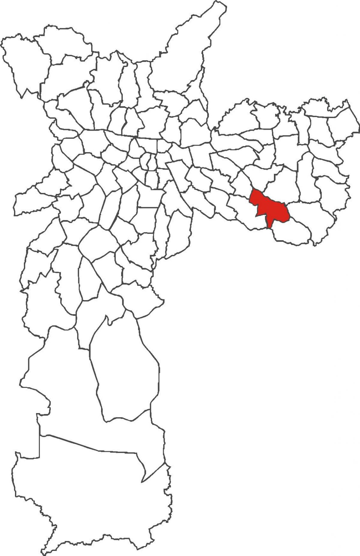 Bản đồ của São Matthew quận
