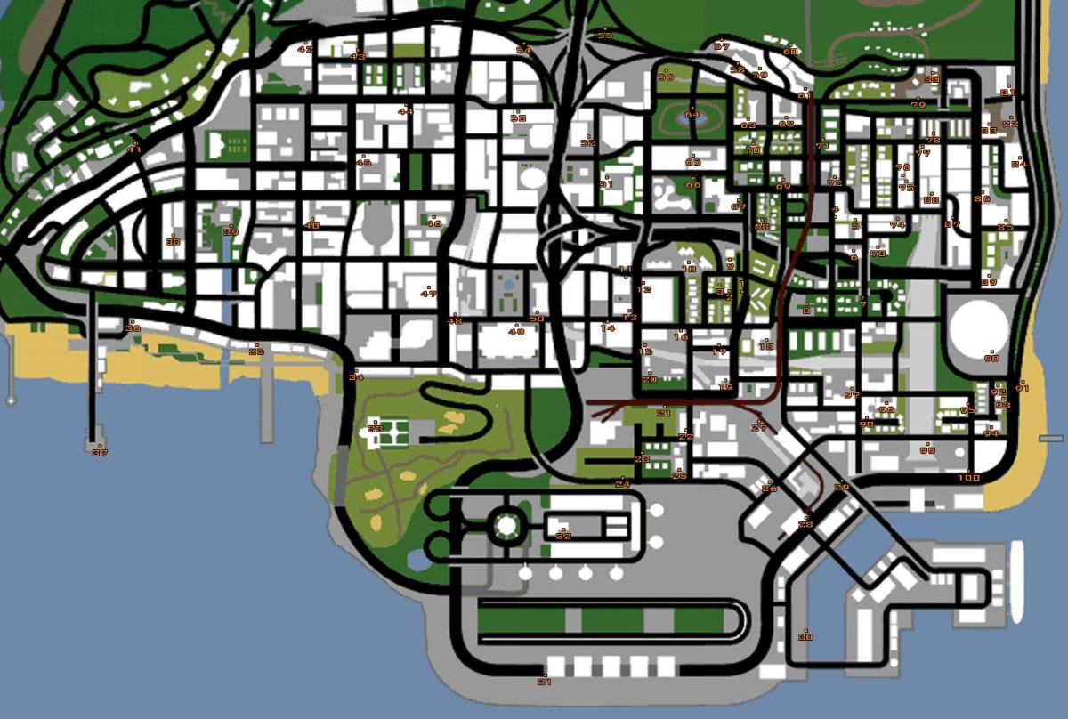 Bản đồ của São Paulo pichação