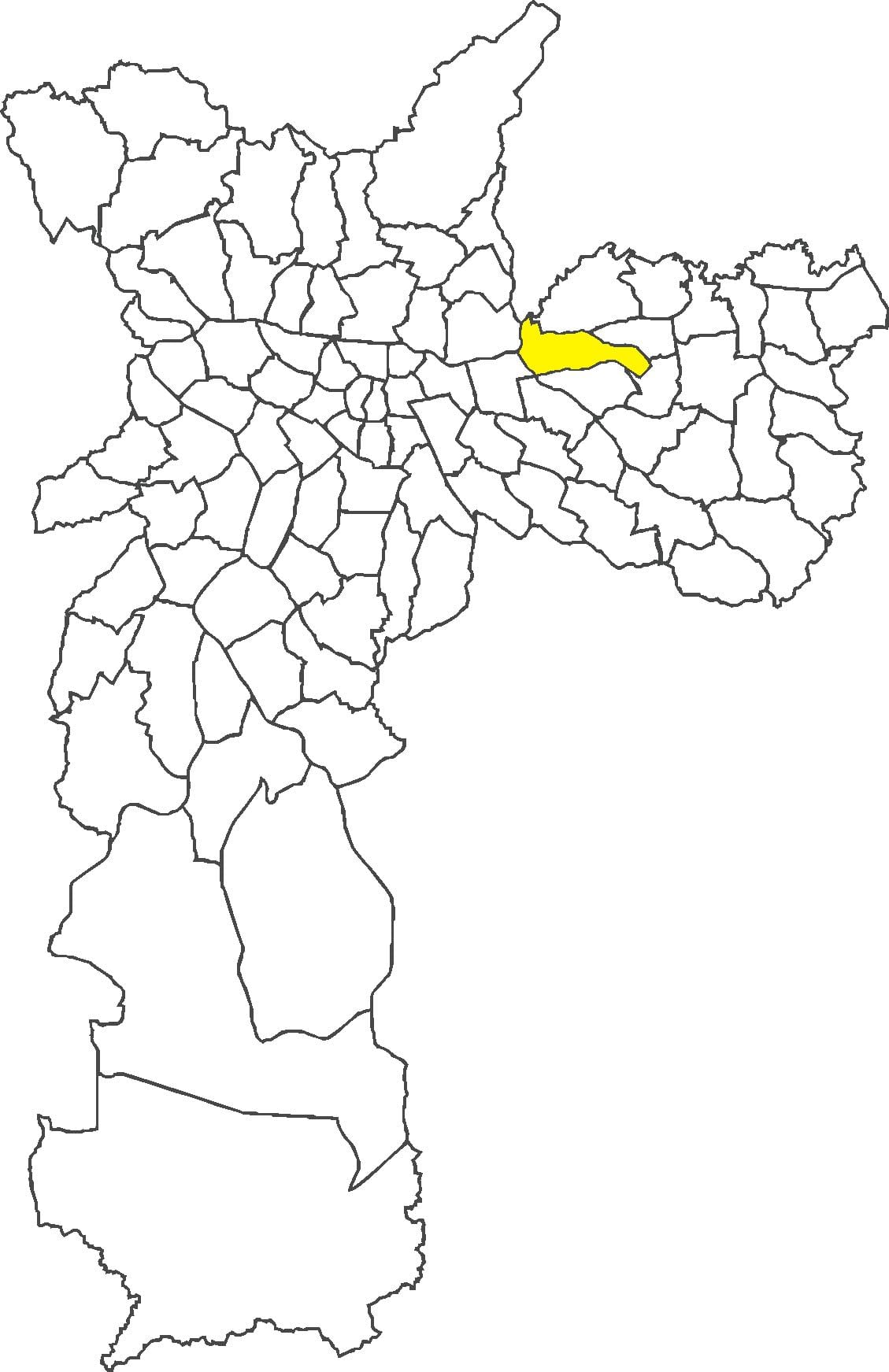 Bản đồ tây vọng dương quận
